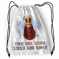 Plecak Dla Szymona Sportowy Szkolny Worek Torba Z Nadrukiem Ze Zdjęciem