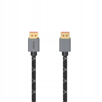 Kabel HAMA Premium DisplayPort - 1.4 Ultra HD 8K 2 m Czarno-szary