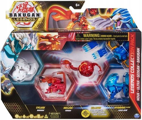 BAKUGAN LEGENDS BATTLE COLLECTION PACK 5 FIGUREK na Arena.pl