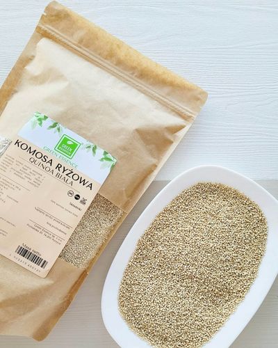 KOMOSA RYŻOWA QUINOA biała 1kg białko naturalna jakość 1000g premium czysta na Arena.pl