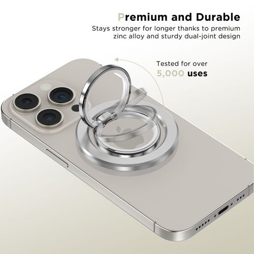 tech-protect mmr300 magnetic magsafe phone ring silver na Arena.pl