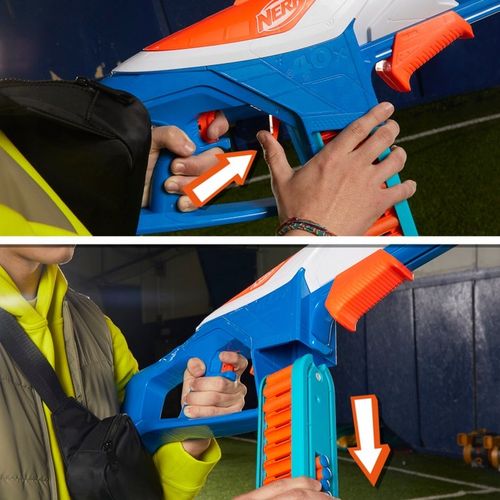 NERF N-Series Wyrzutnia Blaster Infinite 80 strzałek N1 Hasbro F8631 na Arena.pl