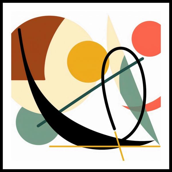 Plakat 80x80cm Ruch Sztuki zdjęcie 3