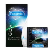 pasante glow condoms 12 pcs