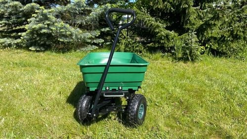 TACZKA WYWROTKA WÓZEK OGRODOWY PRZYCZEPKA METCOR 3w1 TC2145 XXL na Arena.pl