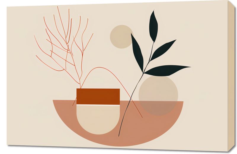 Obraz 90x60cm Botaniczna Przymiarka zdjęcie 1