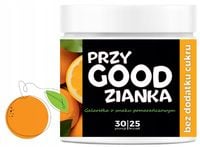 Galaretka bez cukru Pomarańczowa 30 galaretek 225g Keto bez glutenu