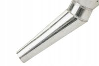 Lejek do paliwa metalowy krzywy z sitkiem