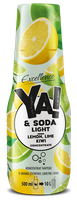 Ya! Koncentrat do soda stream o smaku cytryny, limetki i kiwi light 500 ml