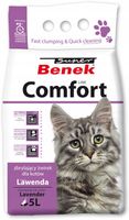 Żwirek dla kota Benek COMFORT Lawenda 4x5l BENTONITOWY Żwirek Lawendowy