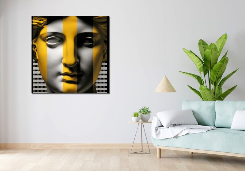 Obraz 100x100cm Klasyczna Awangarda zdjęcie 2