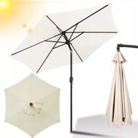 Wodoodporny Poszycie parasola ogrodowego 6 ramion 300cm polski