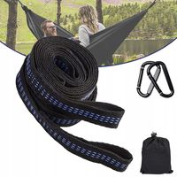 2X PASY TAŚMA TAŚMY DO MOCOWANIA HAMAKA PASKI HUŚTAWKI LINA HUŚTAWEK MOCNE