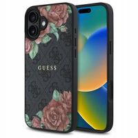 2 x ETUI GUESS DO IPHONE 16 6.1" 4G FLOWERS MAGSAFE CZARNY