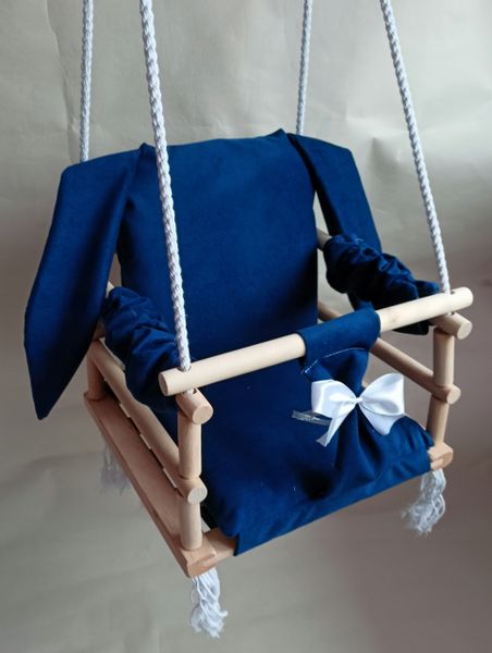 HUŚTAWKA 3w1 DZIECI KRÓLIK GRANAT dom ogród pokój zdjęcie 3