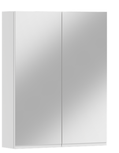 Szafka łazienkowa wisząca ANTICO 60 z lustrem biała (W2) na Arena.pl