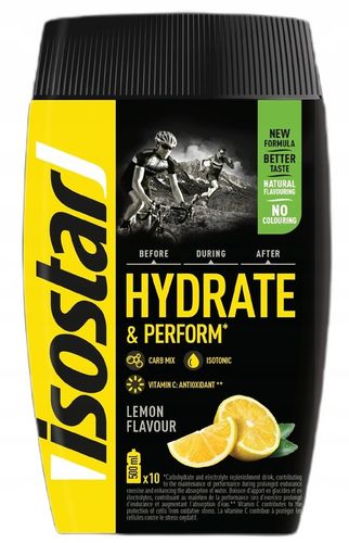 Izotonik ISOSTAR Hydrate & Perform Cytrynowy (400 g) na Arena.pl