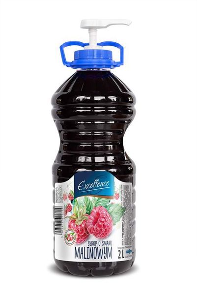Excellence Syrop o smaku malinowym 2 l zdjęcie 2