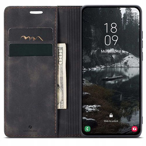 Spacecase Wallet Galaxy S25 Edge Black na Arena.pl