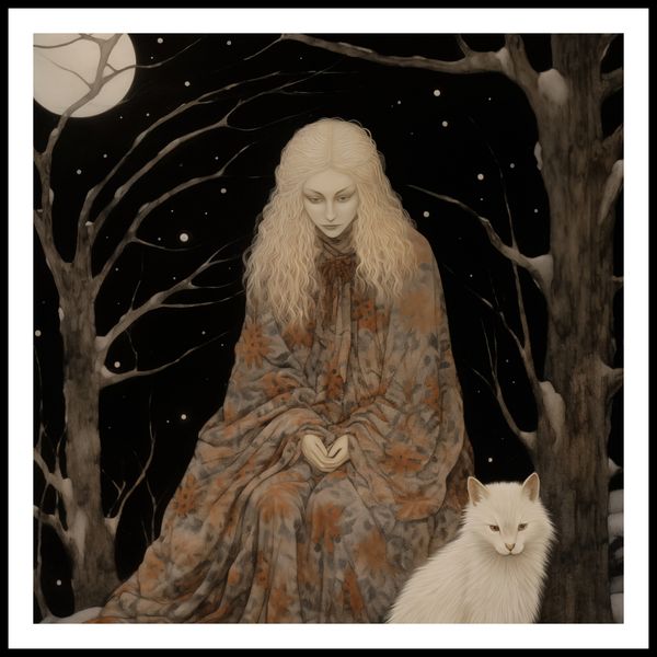 Plakat 70x70cm Stróżka Leśna zdjęcie 3