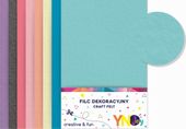 FILC DEKORACYJNY 8SZT PASTEL INTERDRUK