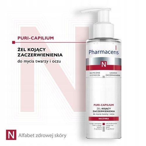 Pharmaceris N Puri-Capilium, żel na zaczerwienienia twarzy i oczu, 190 ml na Arena.pl
