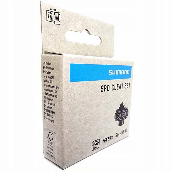 Shimano Bloki SM-SH51 MTB SPD do Pedałów BOX Oryginał zdjęcie 5