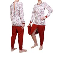 Śpiochy Alzheimer | body |damska piżama jednoczęściowa dla dorosłych L