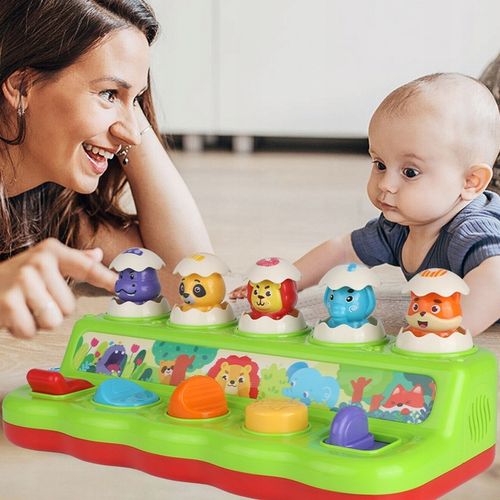 WYSKAKUJĄCE ZWIERZĄTKA INTERAKTYWNA ZABAWKA GRA ZRĘCZNOŚCIOWA POP-UP na Arena.pl