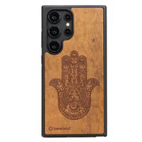 Drewniane Etui Bewood do Samsung Galaxy S25 Ultra HAMSA IMBUIA