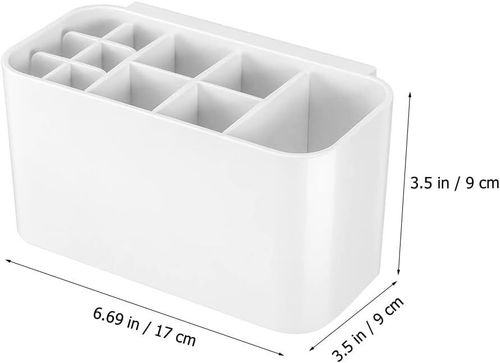Organizer Uchwyt na szczoteczki do zębów biały na Arena.pl