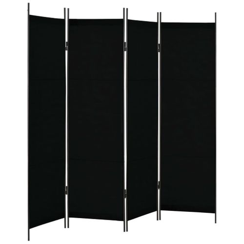 Parawan 4-Panelowy, Czarny, 200 X 180 Cm na Arena.pl