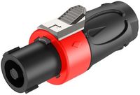Wtyk głośnikowy wtyczka złącze Speakon 4-pin Roxtone RS4F-N-RD Czerwony