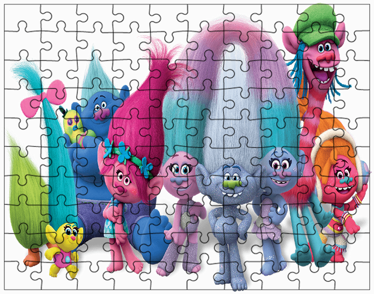 Puzzle Trolls Trolle zdjęcie 1