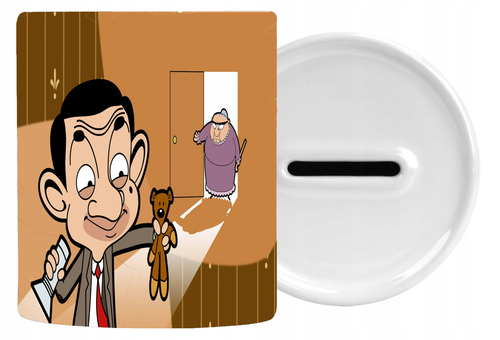 Skarbonka Ceramiczna Jaś Fasola - Mr.Bean na Arena.pl