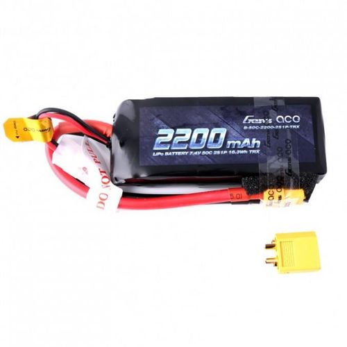 2200mAh 7.4V 50C Gens Ace - XT60 na Arena.pl
