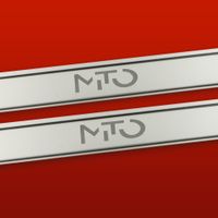 Listwa progowa ALFA ROMEO MITO Stal nierdzewna 304 mat 2szt