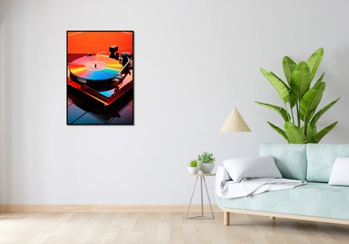 Plakat 64x90cm Wibracje Retro Winyli na Arena.pl