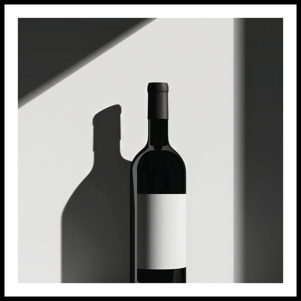 Plakat 60x60cm Butla Wina zdjęcie 3