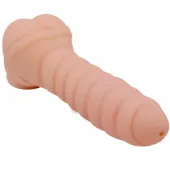 crazy bull multifunction sleeve 21,8 cm z wibracjami - elastyczny model