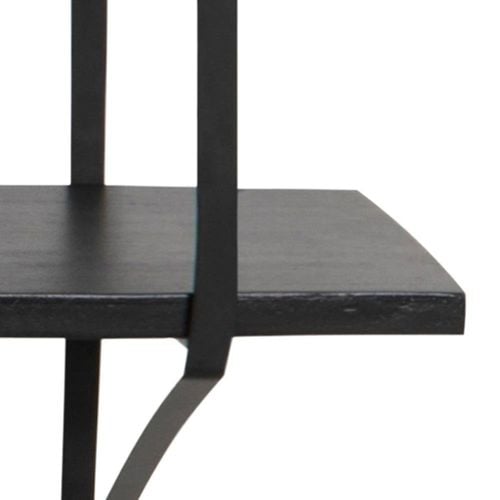 Półka Belfast 2 popielaty czarny na Arena.pl