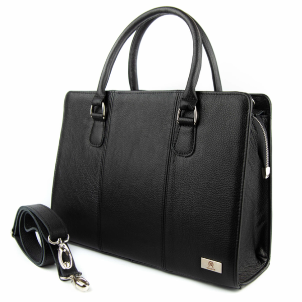 T-03 Torebka z 3 pasów-czarny KEMER zdjęcie 1