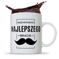 Kubek Prezent Dla Brata Wszystkiego Najlepszego Z Nadrukiem Ze Zdjęciem