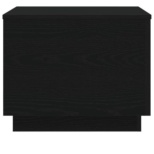 Stolik kawowy z oświetleniem LED, czarny dąb, 50x50x40 cm na Arena.pl