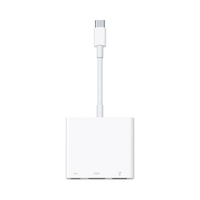 Wieloportowa przejściówka z USB-C na cyfrowe AV APPLE MW5M3ZM/A
