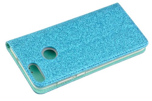 Etui Smart Brokat do HUAWEI P Smart niebieski na Arena.pl