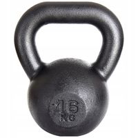 Kettlebell żeliwny odważnik kula kettle 16kg