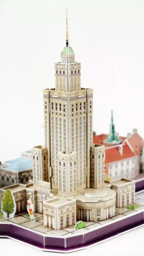 Puzzle 3D 126 elementów. City Line. Warszawa na Arena.pl