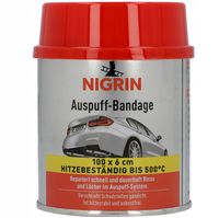 NIGRIN Zestaw Naprawczy do Tłumików Samochodowych TAŚMA 100 CM + PASTA