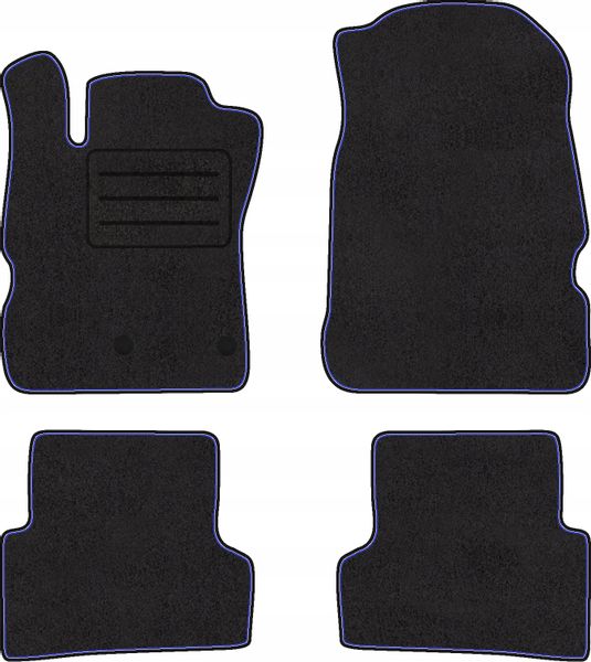 DYWANIKI DO RENAULT MODUS POLIAMID NIEB zdjęcie 2